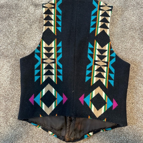 Authentic Pendleton Aztec Wool - Picture 2 of 6